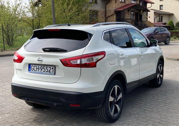 Nissan Qashqai cena 57900 przebieg: 198741, rok produkcji 2016 z Chojnice małe 92